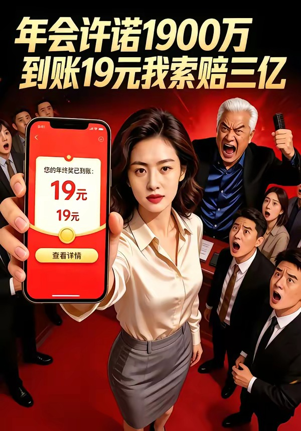 年會許諾1900萬，到賬19元我索賠三億 同類型推薦