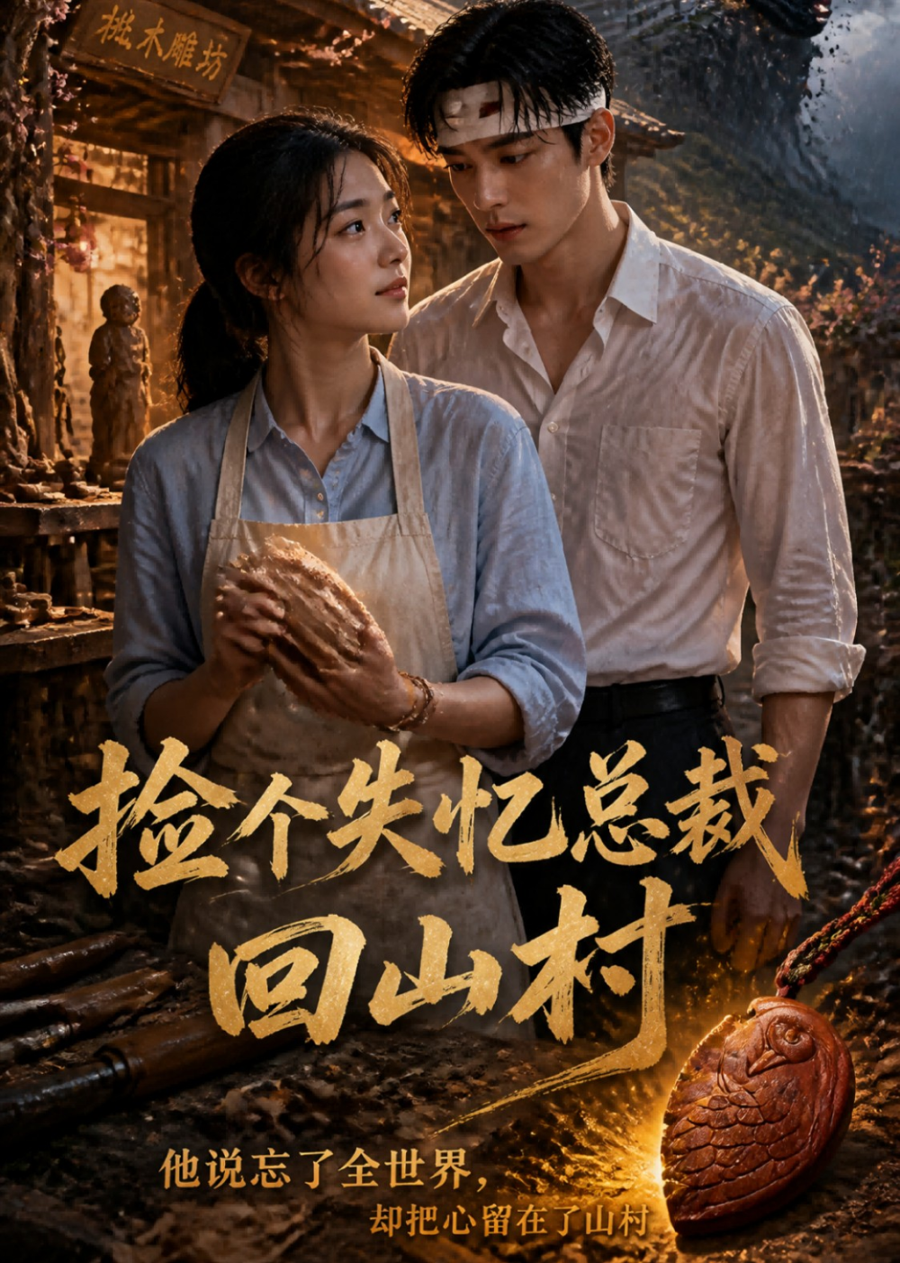 撿個失憶總裁回山村 同類型推薦
