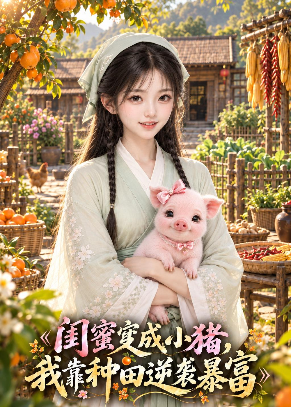 闺蜜变成小猪，我靠种田逆袭暴富 同类型推荐